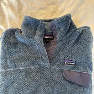 Patagonia Blue Fleece Pullover